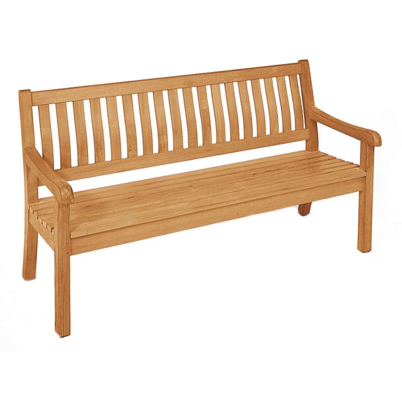 Sonnenpartner Landhausbank Wales 3 Sitzer Teakholz 80083172