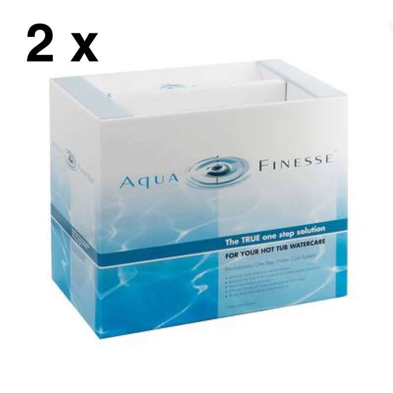 2 x AquaFinesse Wasserpflege Whirlpool Watercare