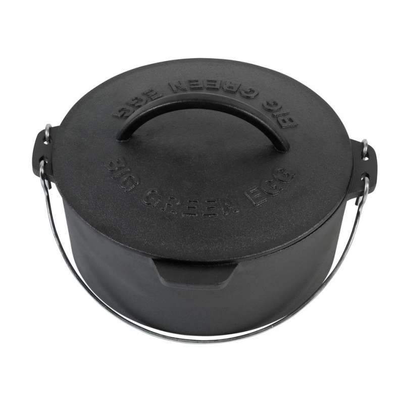 Big Green Egg Gusseisener Dutch Oven Cast Iron Dutch Oven Ø 36 cm passend für EGG M, L, XL & 2XL