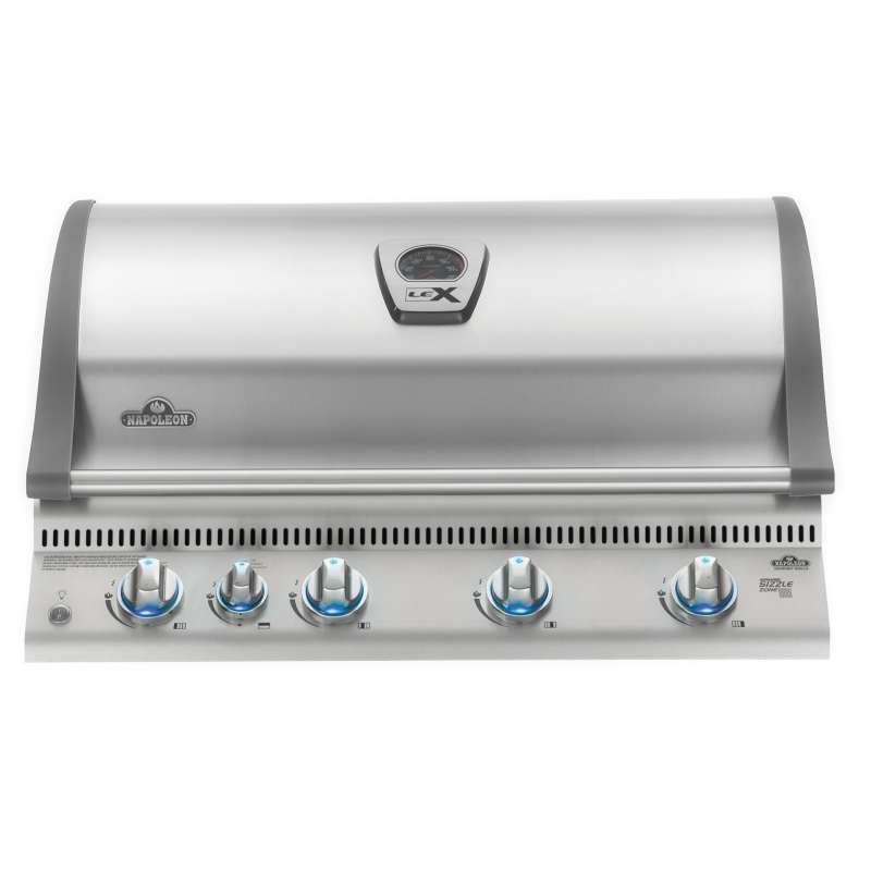 Napoleon LEX 605 Edelstahl Einbau-Gasgrill 24,5 kW 5 Brenner inkl. SIZZLE ZONE BILEX605RBIPSS