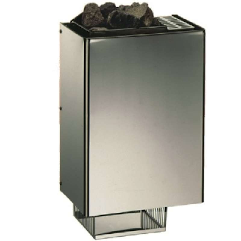 Eos Classic Saunaofen Wandofen Mini 3kW aus Edelstahl für kleine Saunen 94.5650