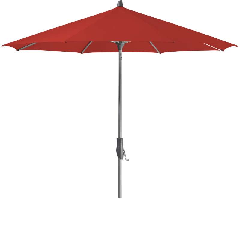 GLATZ Sonnenschirm ALU-TWIST rund ø 300 cm Stoffklasse 4 Carmine 403