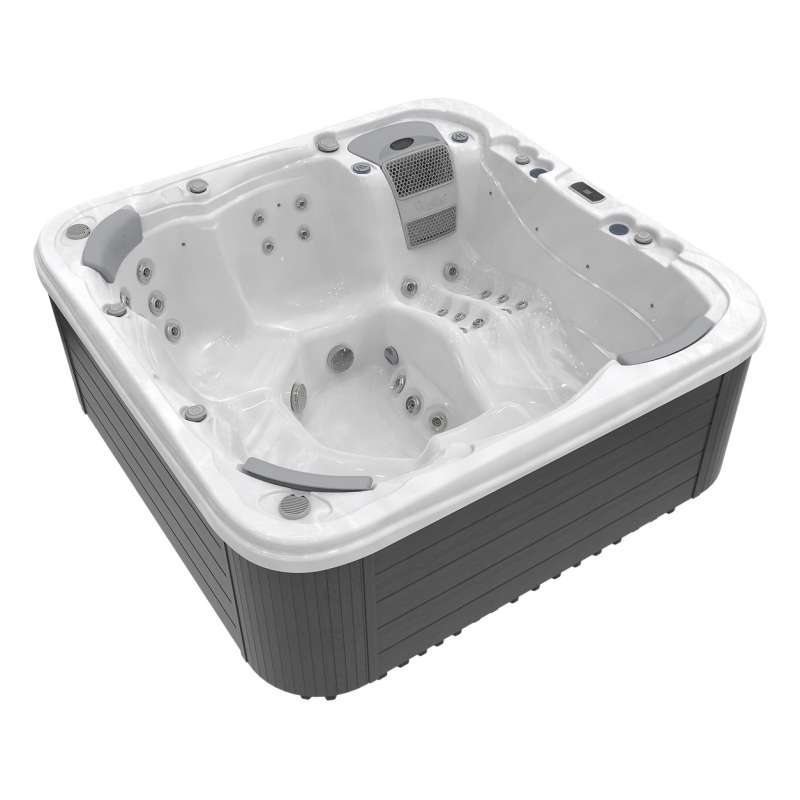 Wellis Lugano Life Whirlpool Außenwhirlpool 230x230x94cm für 6 Personen inkl. Thermocover