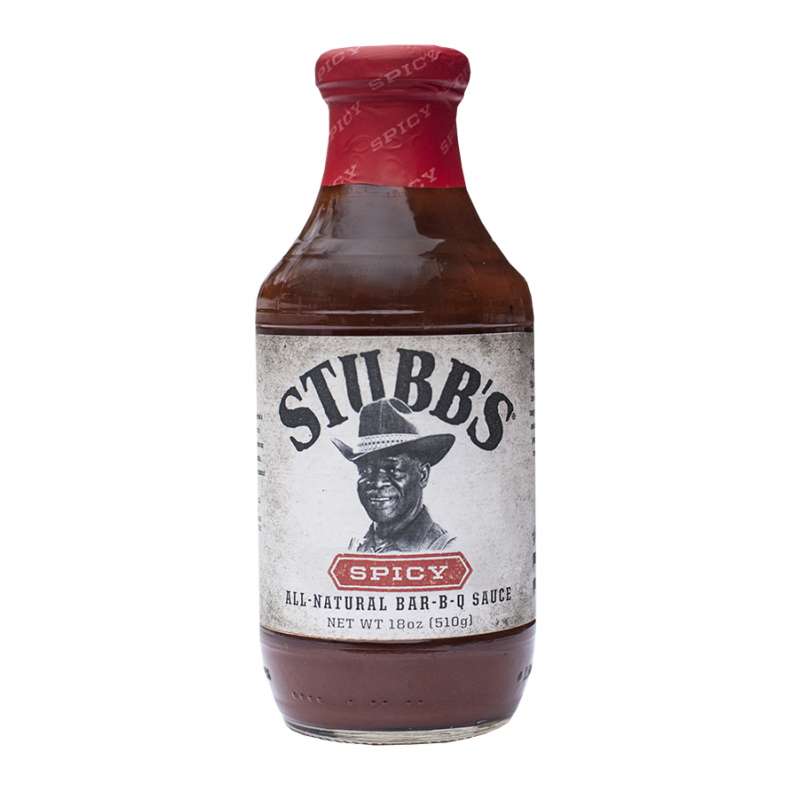 Stubbs Spicy Bar-B-Q Sauce Barbecuesauce 450 ml ST-203