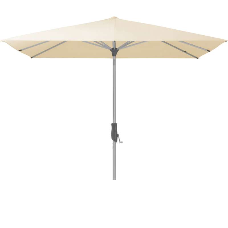 GLATZ Sonnenschirm ALU-TWIST easy 250 x 200 cm Stoffklasse 2 Eggshell 150