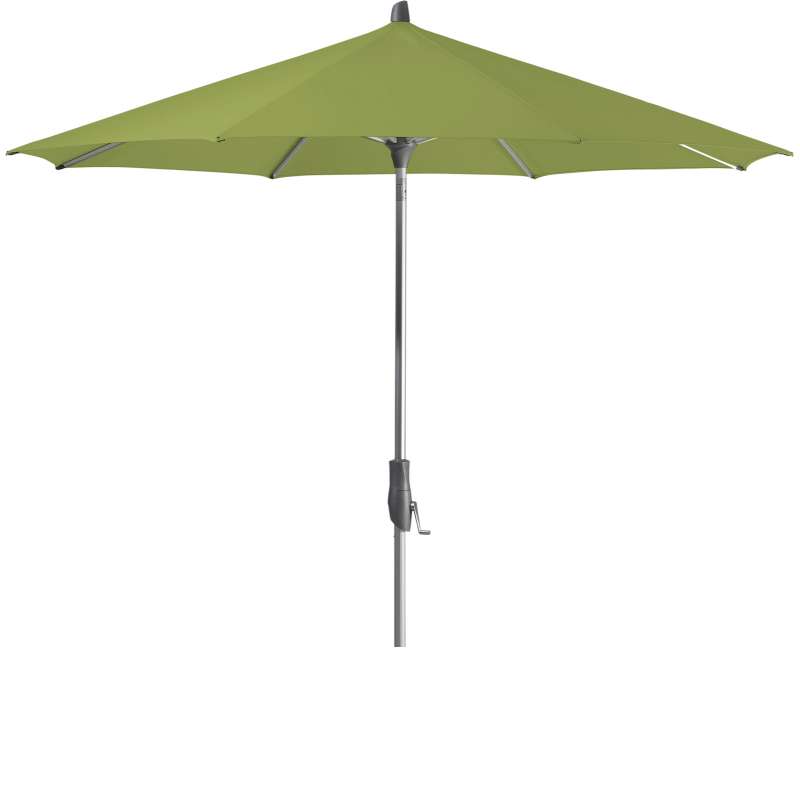 GLATZ Sonnenschirm ALU-TWIST rund ø 300 cm Stoffklasse 4 Sugar-Grass 411