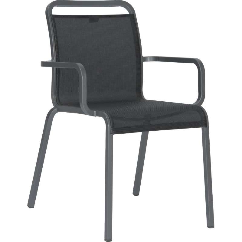 Stern Oskar Stapelsessel Stapelstuhl Gartenstuhl Aluminium-Gestell in mehreren Farben