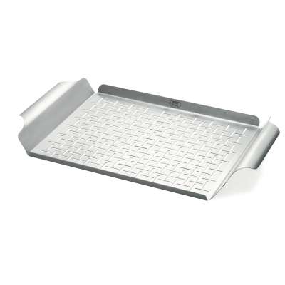 Weber Deluxe Grillpfanne Edelstahl für alle Grills ab ø 57 cm und ab Q 2000 Serie Weber Deluxe Grillpfanne Edelstahl für alle Grills ab ø 57 cm und ab Q 2000 Serie