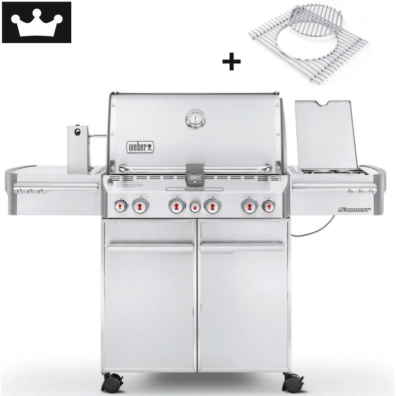 Weber Gasgrill Summit S-470 GBS Edelstahl