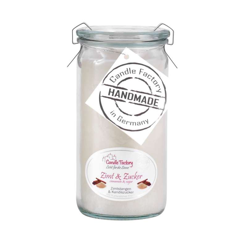 Candle Factory Mini Jumbo Zimt & Zucker Duftkerze Dekokerze 307129