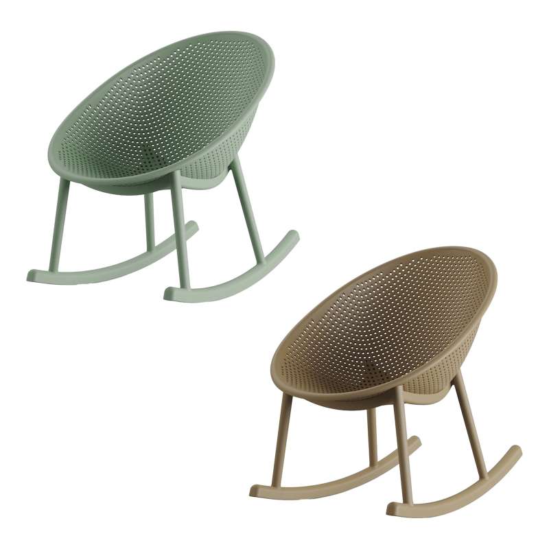 Best Qosy Outdoor Schaukelstuhl Gartenstuhl Loungestuhl Stuhl 66 x 83 x 80 cm