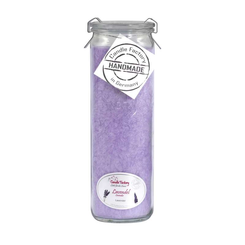 Candle Factory Kerze Big Jumbo Lavendel Duftkerze Dekokerze 306-042