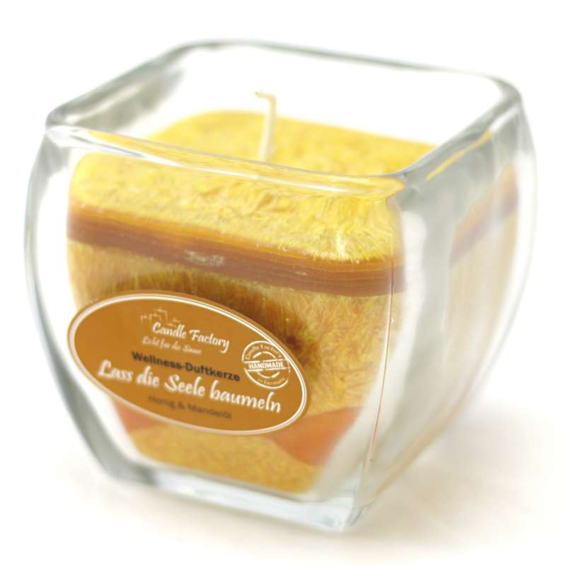 Candle Factory Wellness Duftkerze Lass die Seele baumeln Dekokerze 800-024