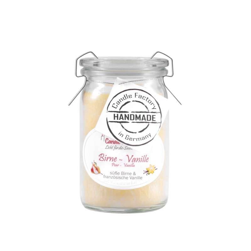 Candle Factory Baby Jumbo Birne-Vanille Duftkerze Dekokerze 308108