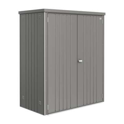 Vorschau: Biohort Geräteschrank 150 Gartenhaus 155x83x182,5 cm in 3 verschiedenen Farben Geräteschuppen Vorschau: Biohort Geräteschrank 150 Gartenhaus 155x83x182,5 cm in 3 verschiedenen Farben Geräteschuppen