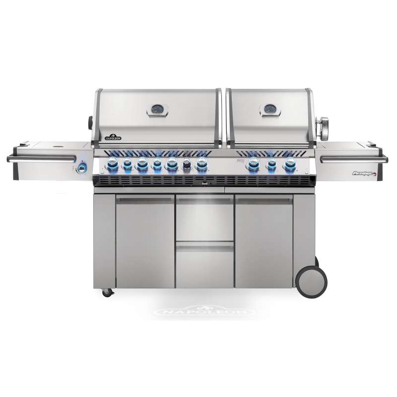 Napoleon Prestige Pro 825 Edelstahl Gasgrill 38,6 kW 10 Brenner inkl. Drehspieß-Set PRO825RSBIPSS-3