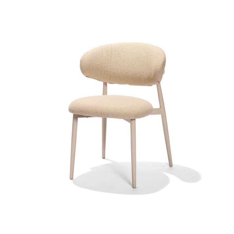 Best Cuba Outdoor Dinning Stuhl Gartenstuhl Aluminium Sand 58 x 62,5 x 81 cm