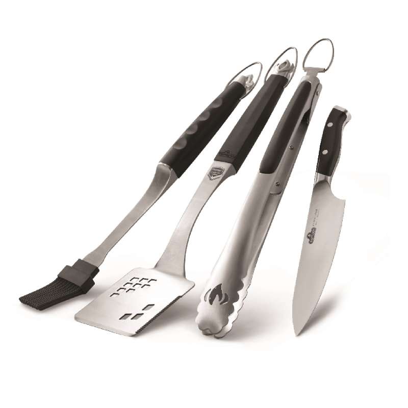 Napoleon Grillbesteck 4-teiliges Set aus Edelstahl 70037