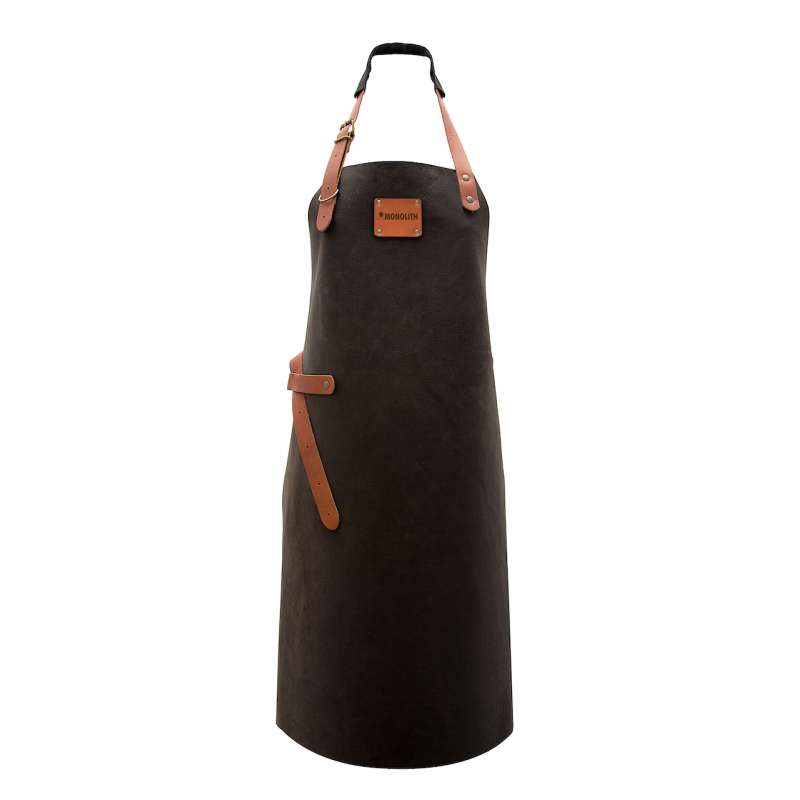 Monolith Leder Grillschürze Gr. XL aus echtem Büffelleder handgemacht und hitzebeständig A-001-XL