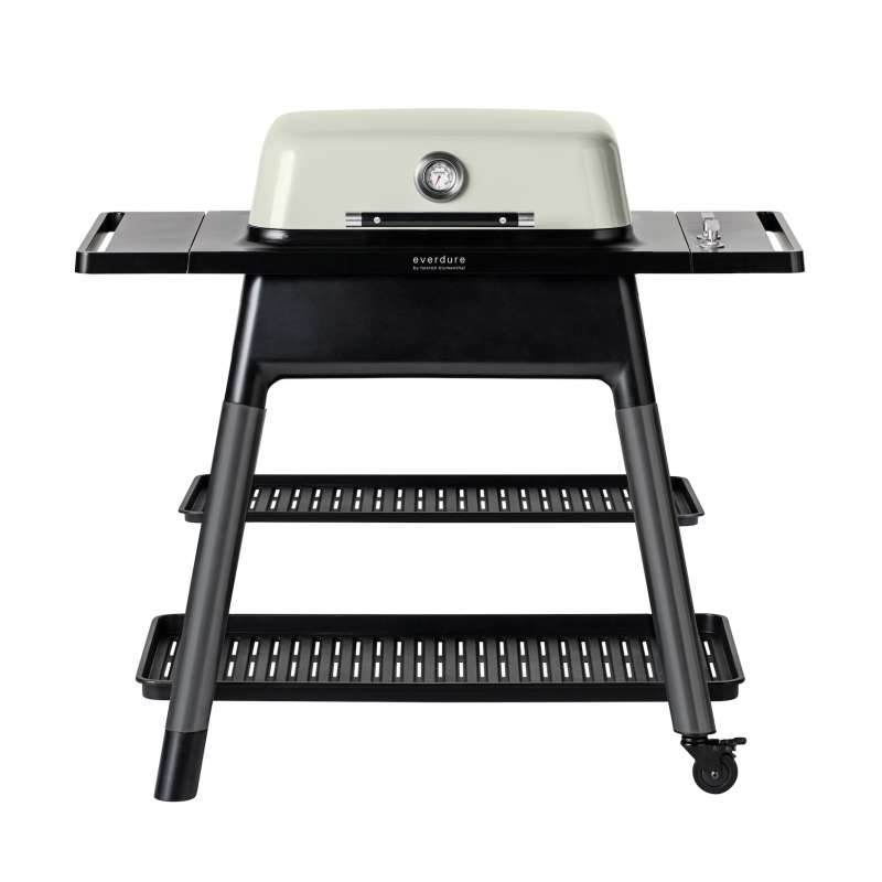 Everdure Force 2021 Gasgrill 2-Brenner mit Doppelboden Farbe Stone HBG2S2DE