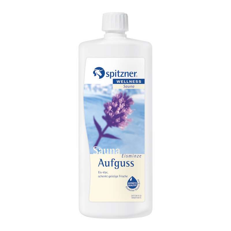 Spitzner Saunaaufguss Eisminze 1 Liter 7732044