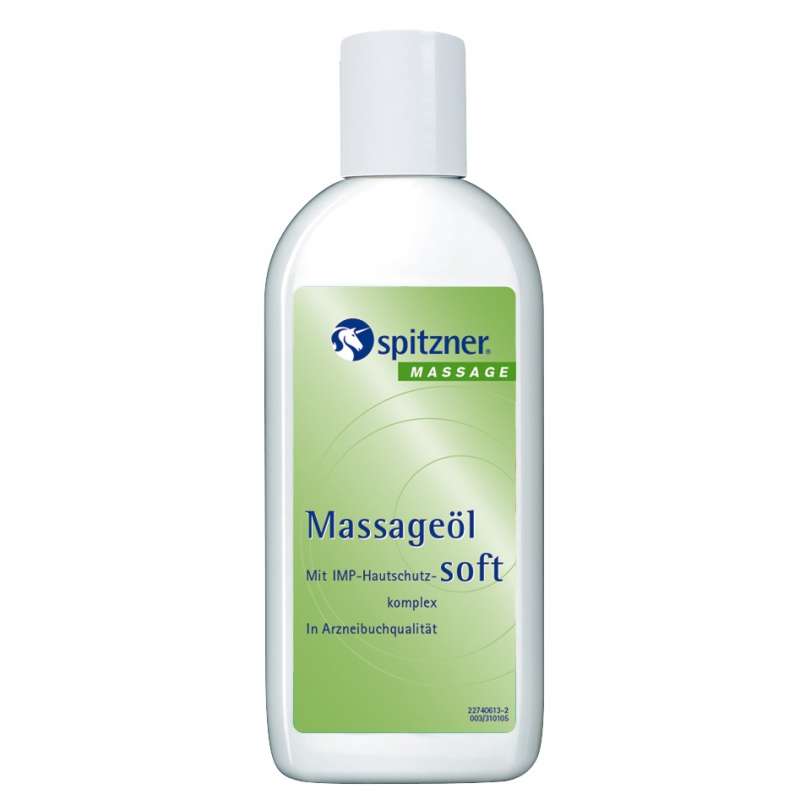 Spitzner Massageöl Soft 200 ml pflegendes Massage-Öl für empfindliche Haut mit IMP-Komplex