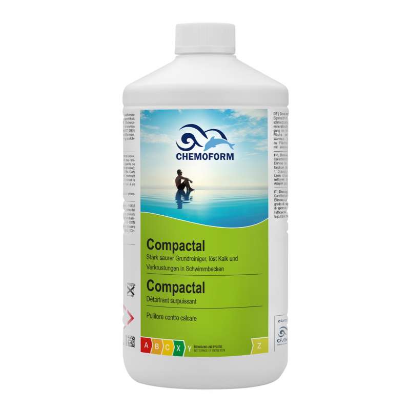 Chemoform Compactal 1 l gegen Kalk, mineralische Ablagerungen, Algen und Rost