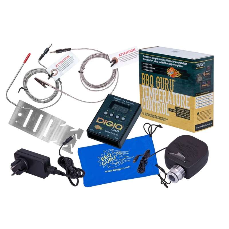 Monolith DigiQ DX3 Universal Set Keramikgrill Temperaturregler (Inklusive Lüfter & Adapter)