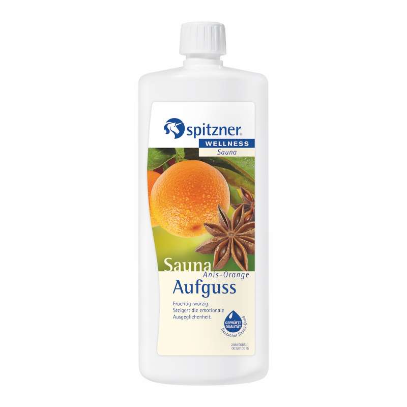 Spitzner Saunaaufguss Anis Orange 1 Liter 8850057