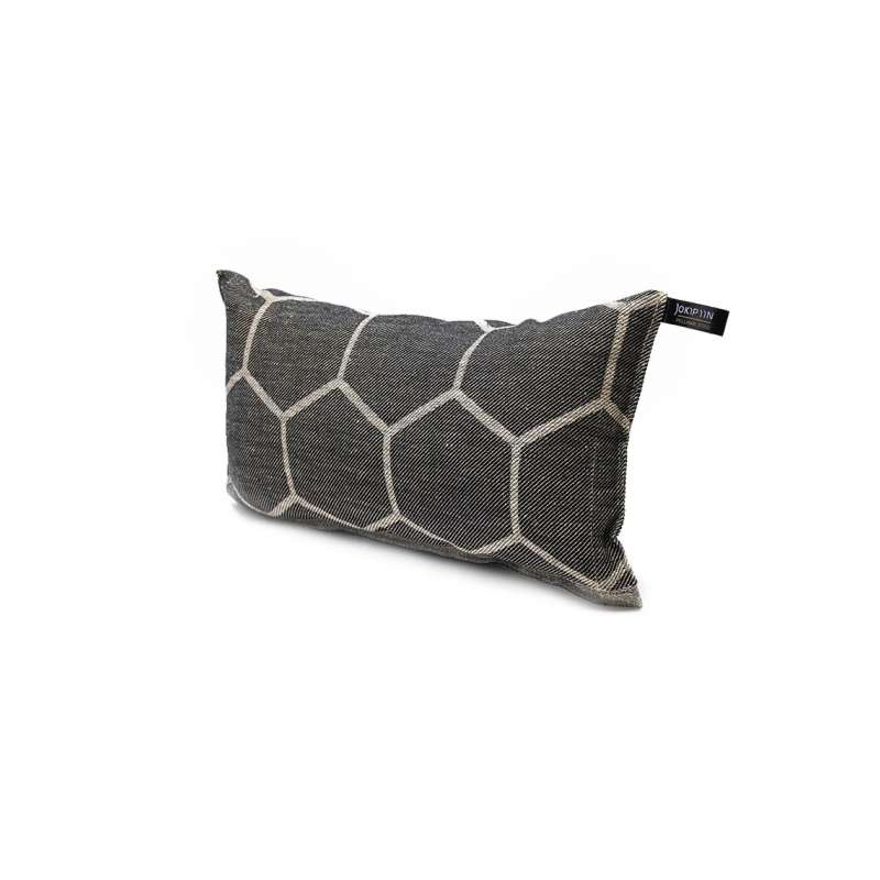 Jokipiin Laatta Pillow Saunakissen 22 x 40 cm finnisches Sauna Kissen black/natural