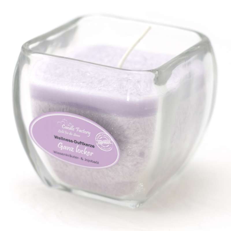 Candle Factory Wellness Duftkerze Ganz locker Dekokerze 800-001