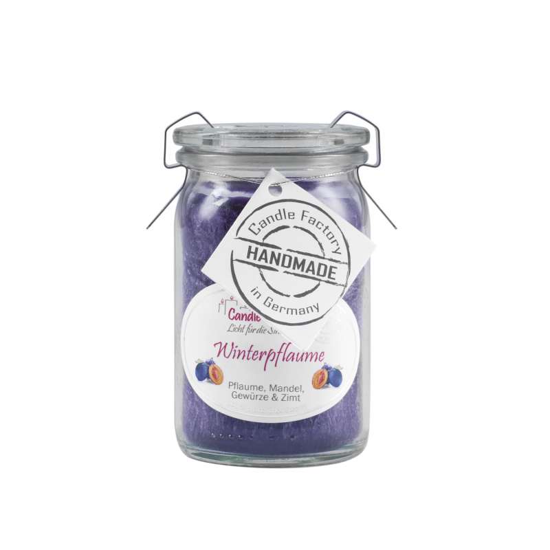 Candle Factory Baby Jumbo Winterpflaume Duftkerze Dekokerze 308066