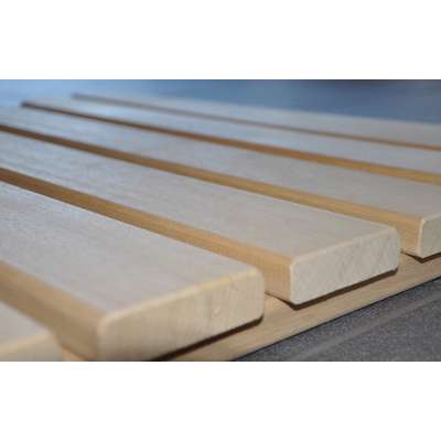 Arend Saunaliege Abachi 47 cm breit 1 lfd. Meter für Saunakabine Arend Saunaliege Abachi 47 cm breit 1 lfd. Meter für Saunakabine