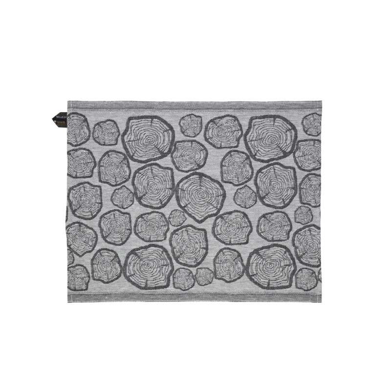 Jokipiin Mänty Sauna Sitzunterlage 45 x 55 cm Sauna Seat Cover white/black