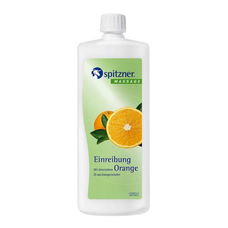 Spitzner Einreibung Orange 1 Liter (1000 ml) angenehm kühlend