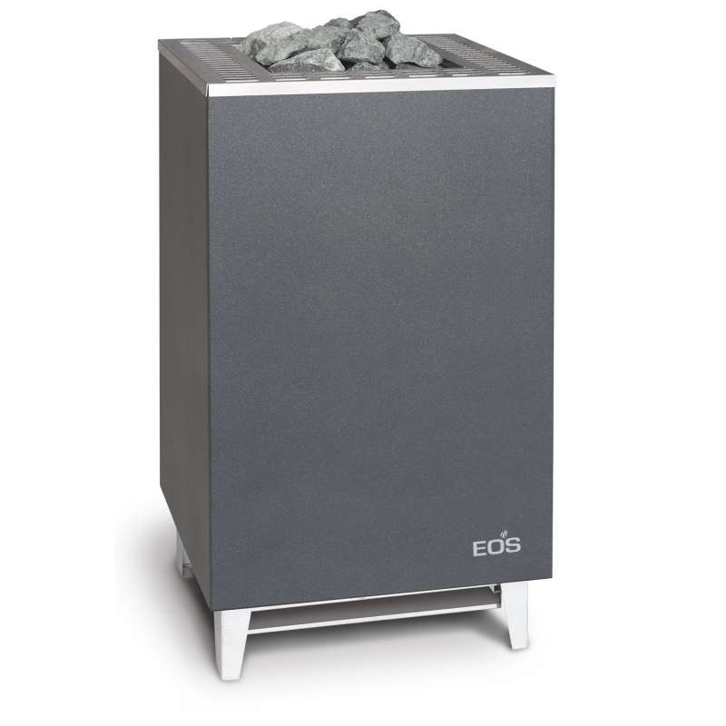 Eos CUBO 7,5 kW finnischer Saunaofen Standofen anthrazit perleffekt 94.5073