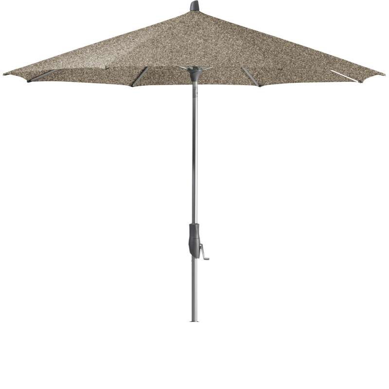 GLATZ Sonnenschirm ALU-TWIST rund ø 300 cm Stoffklasse 4 Taupe 461