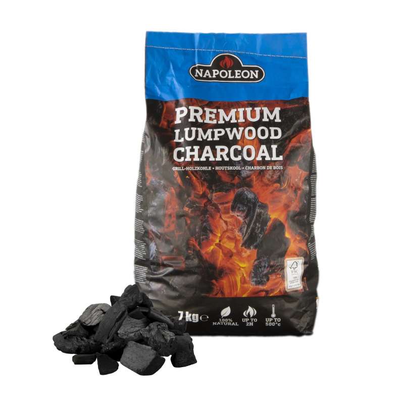 Napoleon Premium Holzkohle 7 kg 67105
