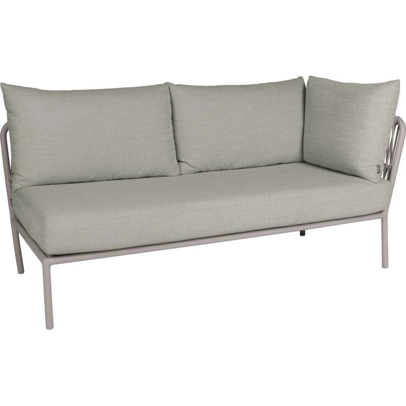 Stern Romy Lounge 2-Sitzer Element Lounge-Bank Gartensofa Lounge-Sofa greige/salbei