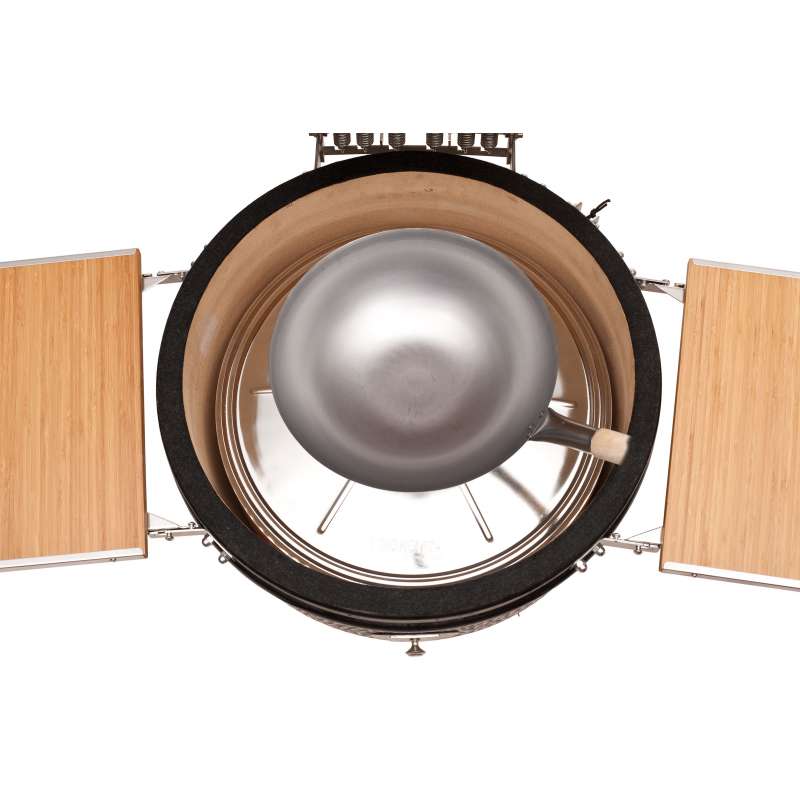 Monolith Wokhalter LeCHEF Wokhalter aus Edelstahl für Monolith Le Chef 206013-L