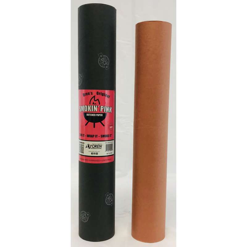 Oren Pink Butcher Paper 18” Metzgerpapier Breite 45,72 cm x Länge 45,72 m