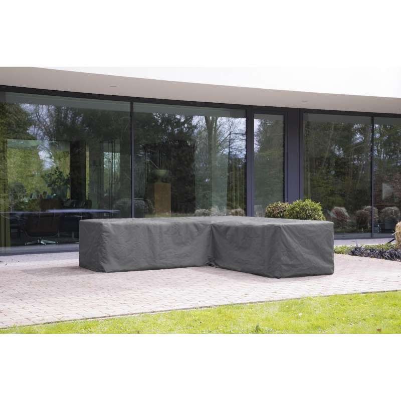 Best Schutzhülle Abdeckhaube für Lounge-Sets L-Form 300/90x300/90x70 cm