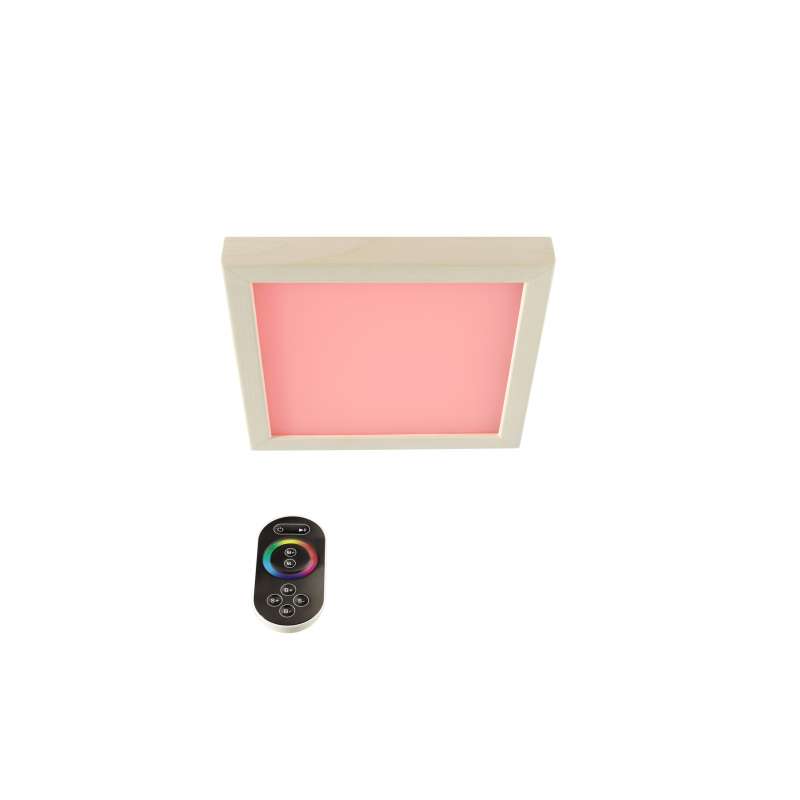 Infraworld LED Farblicht Sion 1B Erle versenkbar - EEK: G - S2291B Saunaleuchte dimmbar