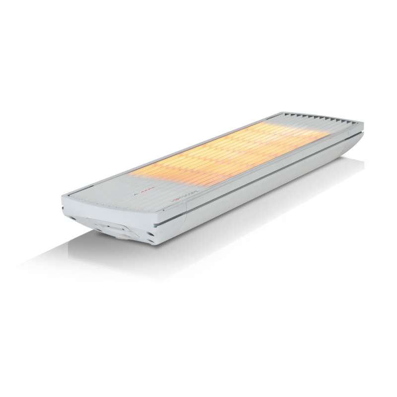 Heatscope Spot Heizstrahler 2200 W Heizelement Carbonstrahler schwarz oder weiß mit IR-Fernbedienung