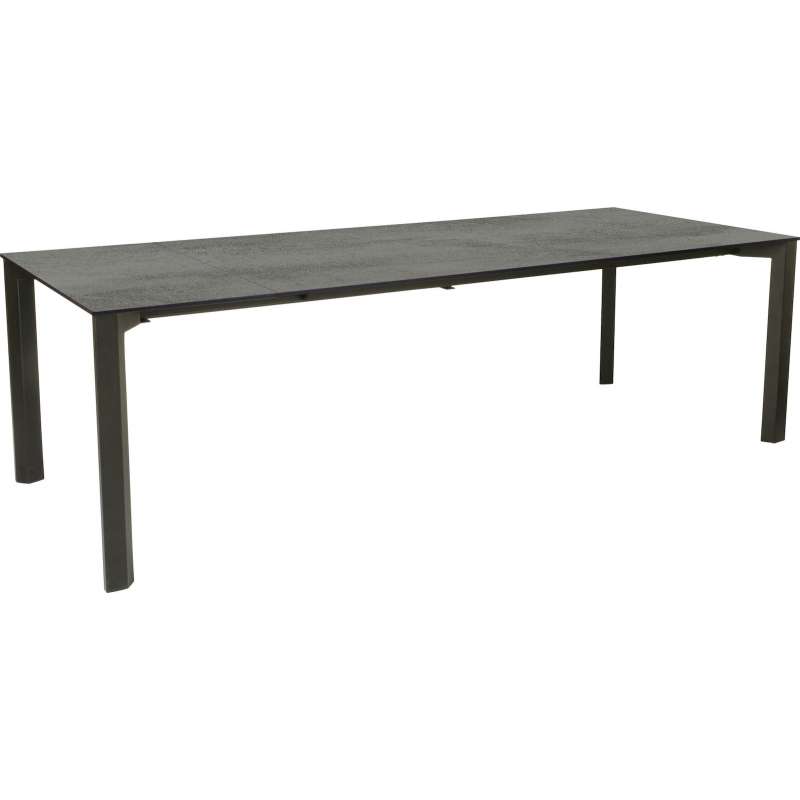 Stern Penta Ausziehtisch Gartentisch Dinning-Tisch Aluminium anthrazit 200/250x100 cm