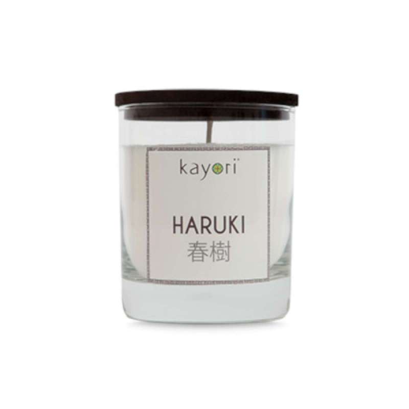 Kayori Duftkerze aus 100% pflanzlichem Sojawachs Haruki 175 gr