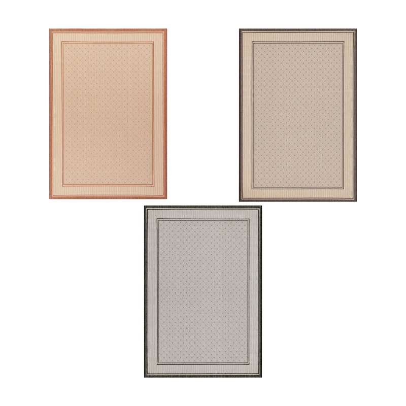 Peyer Syntex Teppich Clara Bordüre 160/230 cm Outdoor-Teppich Gartenteppich