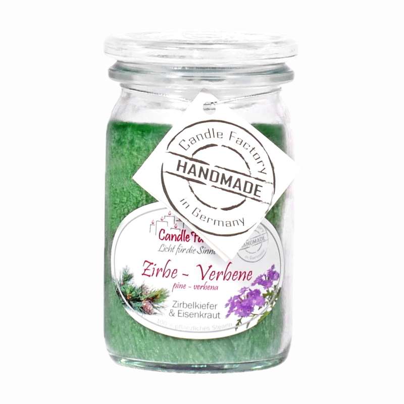 Candle Factory Baby Jumbo Zirbe - Verbene Duftkerze Dekokerze 308181