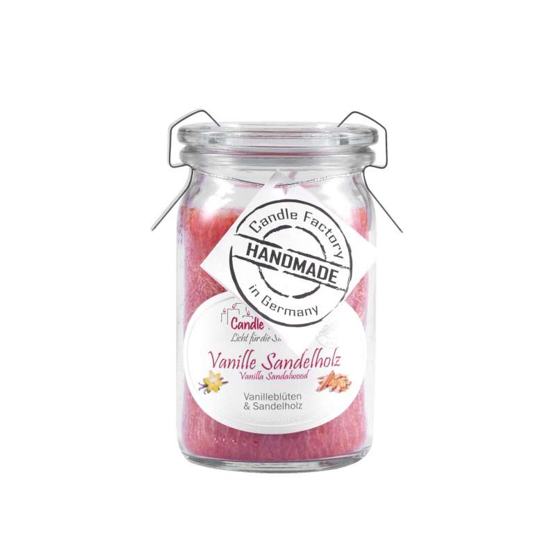 Candle Factory Baby Jumbo Vanille Sandelholz Duftkerze Dekokerze 308089