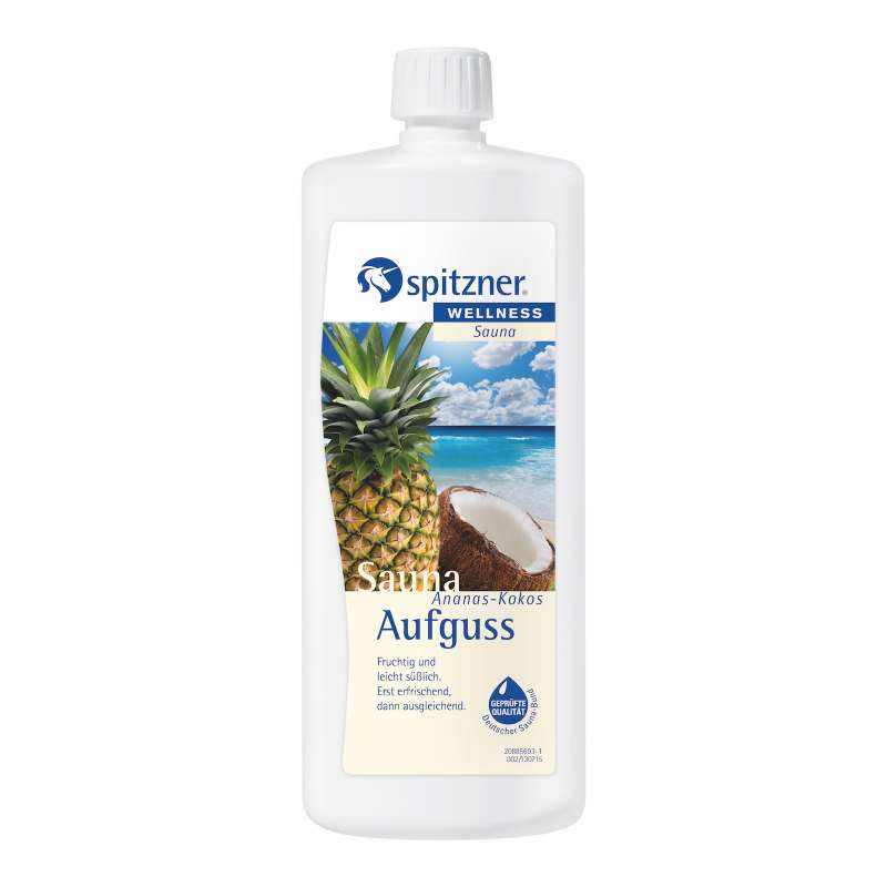 Spitzner Saunaaufguss Ananas-Kokos 1 Liter 8850067